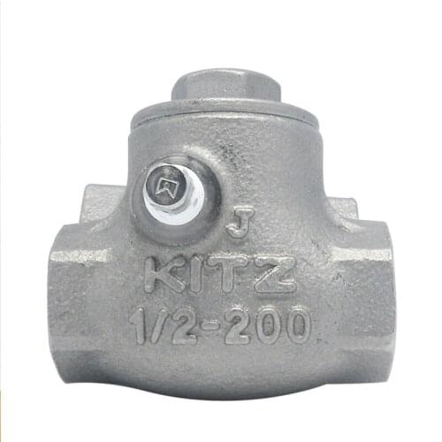 Japan KITZ high-quality UO metal check valves CF8 cast stainless steel Swing Nonreturn valve for wog