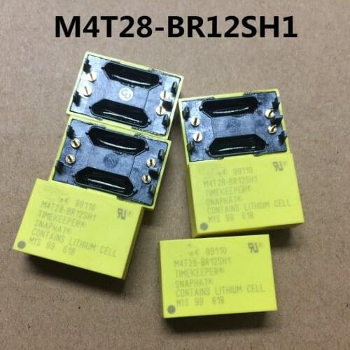 10piece/LOT M4T28-BR12SH1 DIP4 Backup battery + crystal oscillator 100% NEW Original In stock