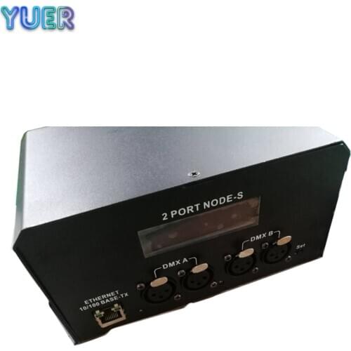 2 Port Node-s onPC 2 DMX512 Outputs LCD Display Combined With Command Wing And Faber Wing Parameter Expansion Art -Net System