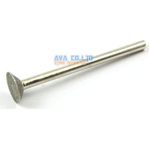 20 Pieces 10mm Nail Head Diamond Coated Bur Burr Bit for Carving Grinding