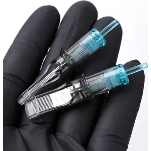 2021 New Gray STIGMA Premium Tattoo Needle Revolution Cartridge RL RS For Pen Machine Supply