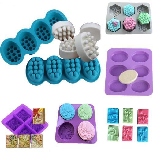 3D Silicone Molds for Soap Flamingo Making Soap Mold Making Molds Candle Oval Soap Mold DIY Cake Decorating Tools Handmade Craft