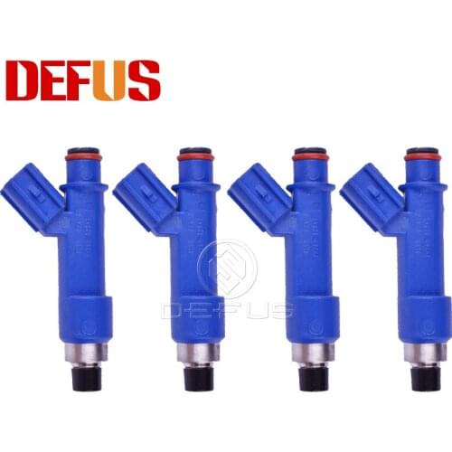 4X Fuel Injector Nozzle For 2005-2008 Toyota Corolla Matrix 1.8L ZZE12 23250-0D050 23209-0D050 Engine Injection Injectors Valve
