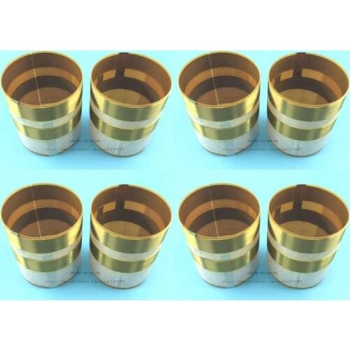 8pcs Falt Aluminum wire voice coil For JBL 2262HPL,JBL 2265HPL,JBL 2268HPL ,JBL SRX voice coil 8 ohms