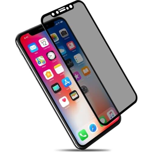 NILLKIN 9H 3D anti glare Screen Protector For iPhone X Xr 8 8 Plus 7 7 Plus Safety Protective Tempered Glass for iPhone XS Glass