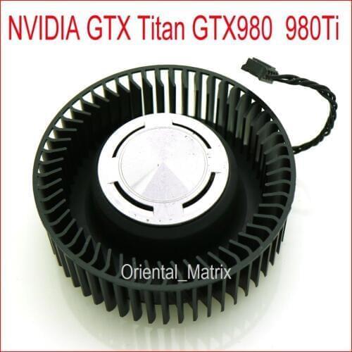 Free Shipping BFB0712HF 65mm 12V 1.8A For NVIDIA GTX Titan GTX980 980Ti Graphics Card Cooling Fan 4Pin 4Wire
