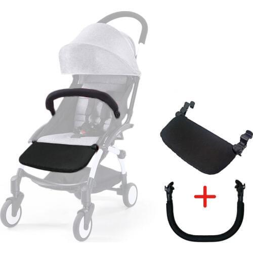 Baby Yoya Stroller Accessories Yoyo Stroller Armrest Bumper Bar Stroller Footrest Footboard Pushchairs Pram Part