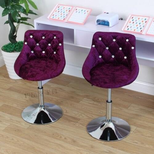 European bar chair lifting chair rotating chair beauty stool nail chair backrest chair makeup chair modern minimalist
