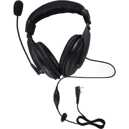 Walkie Talkie Headset For Kenwood Baofeng Bf-888s UV-5R UV-82 Wouxun UV5R