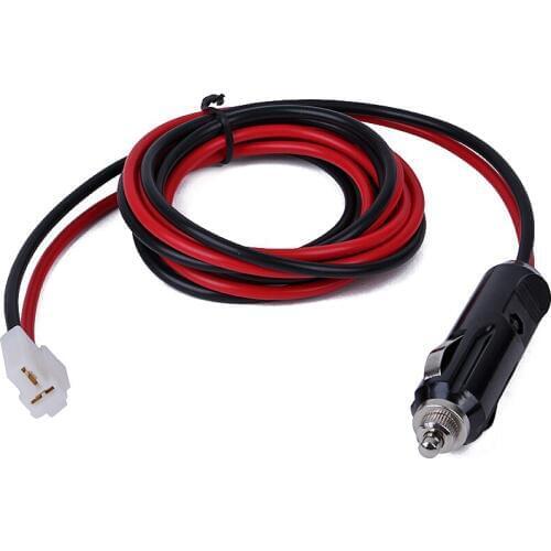 Mobile Radio 12V Cigarette Lighter Power Cord Cable for KENWOOD ICOM Yaesu FT-1802 FT-1807 FT-8800 Car Wakie Talkie
