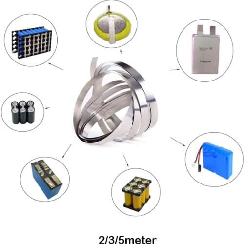 3M 8mm x 0.15 Pure Ni Plate Nickel Strip Tape For Li 18650 Battery Spot Welding New