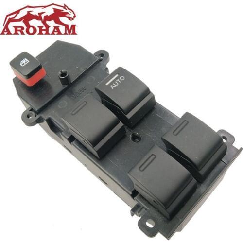 Window Switch for Honda FIT 2009 Right Driver Side 22Pins for Honda City 07-12 RHD 35750-TM0-A01