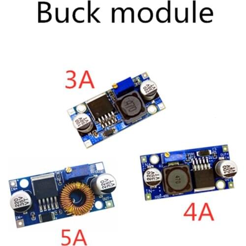 1pcs Adjustable DC to DC LM2596 LM2596S XL4015 Buck Boost Module 3A 4A 5AStep-down Power Supply Regulator module