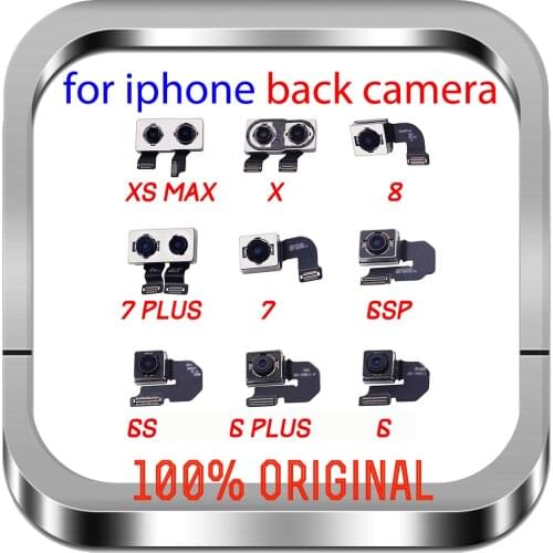 TDHHX Test Back Rear Camera For iPhone 5S SE 5C 6S Plus X XR XS 6 6S 7 8 Plus XS MAX Back Rear Camera