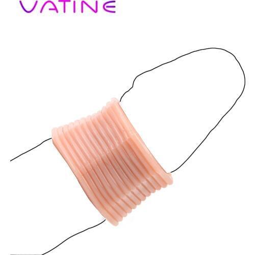 VATINE Two Sizes Delay Ejaculation Cock Ring Screw Shape 1 Pair Penis Ring Penis Sleeve Sex Toys For Men