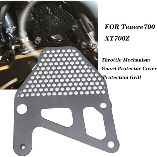 For Yamaha Tenere 700 Tenere700 XT700Z XTZ 700 T7 T700 Motorcycle Throttle Mechanism Guard Protector Cover Protection Grill