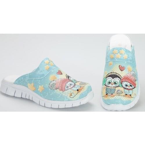 Winter-Themed Orthopedic Light Base Sabo Slippers Nurse Slipper Doctor Slipper Medical Slippers Hospital Slippers
