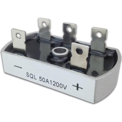50A 1200V Aluminum Metal Case 3 Phase Diode Bridge Rectifier 50Amp SQL50A Module