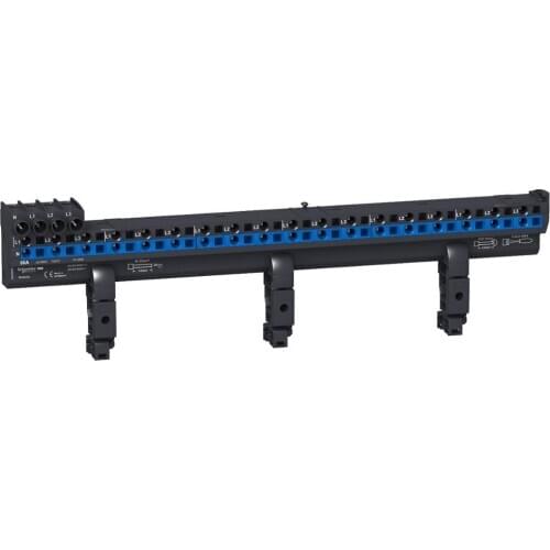 Balancing System DIN Rail Mounting, Flat Plate, Slot Plate Multiclip4p/3p+n 80A 6kv 440V Plug-in Load Special Accessories 04000