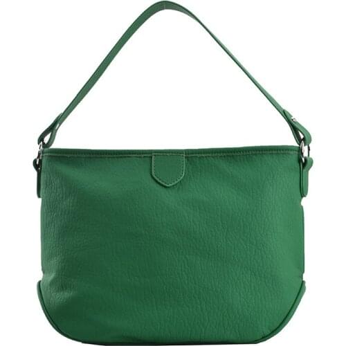 Lychee pattern soft leather big bag female 2021 Korean version of the new simple large-capacity tote bag solid color casual one