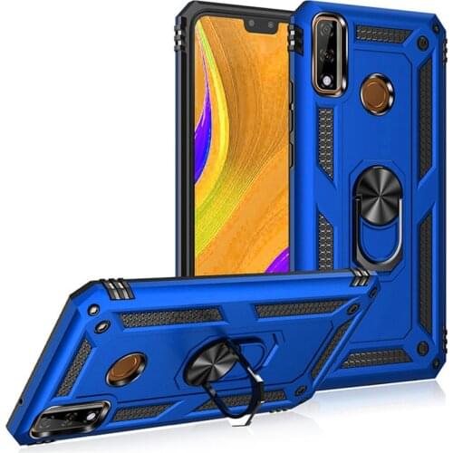 For Huawei Y9 2019 Case Magnet Car Ring Stand Holder Cover For Huawei Y92019 Y9 Prime 2019 Y9Prime Silicone Bumper Coque