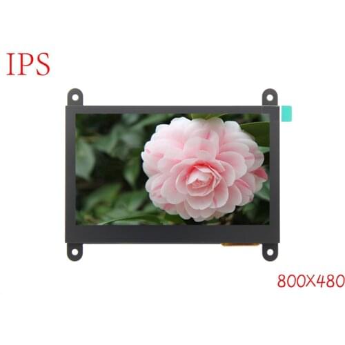 4.3 inch RGB capacitive touch LCD module compatible with atom / wildfire STM32 development board
