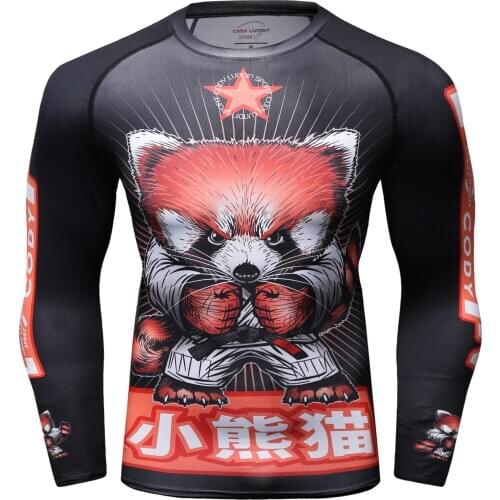 Cody Lundin Running Tshirt Digital Printed Rash Guard Gym Running Tops For Men