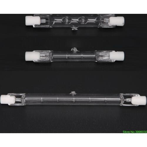R7S Halogen Linear Light Bulb 100W/150W/500W 78mm/118mm Double Ended AC 220-240V
