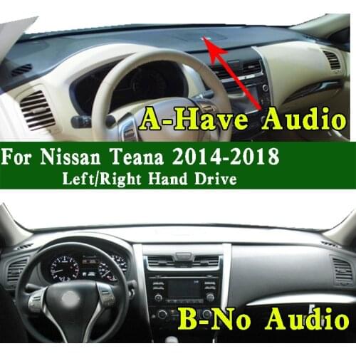Fits Nissan Teana III XV L33Z L33 L33L L33R L33T 2014 2015 2016 2017 2018 Dashmat Dashboard Cover Instrument Panel Protectiv Pad