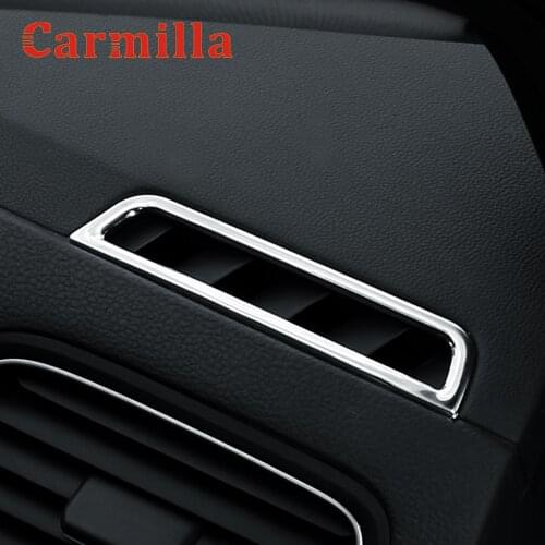 Fit for Volkswagen VW Golf 7 MK7 Golf 7.5 MK7.5 2012 - 2019 LHD Dashboard Air Vent Trim Cover Air Conditioning Outlet Sticker