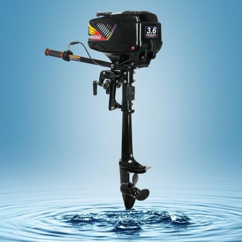 New Promotion HANGKAI 3.6HP 2 stroke fishing boat engines outboards boat motors for sale