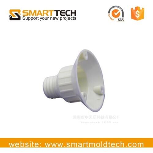 Lamp plastic cap custom service plastic mould making