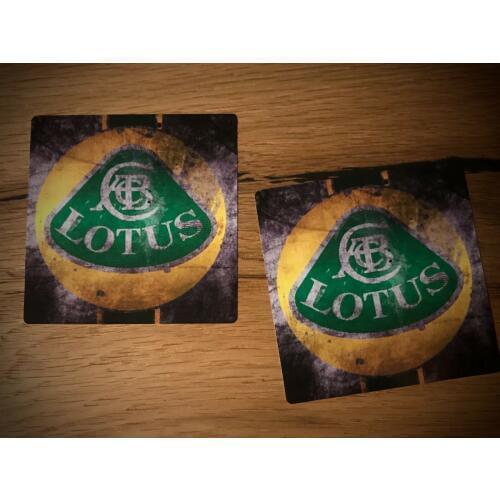 LOTUS Sticker Vintage Exige Elise Evora Super 7 Seven Vintage Retro # 076