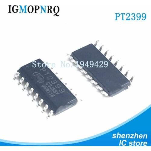 10pcs/lot CD2399 PT2399 SMD SOP audio digital reverb processing IC integrated circuit chip PTC new