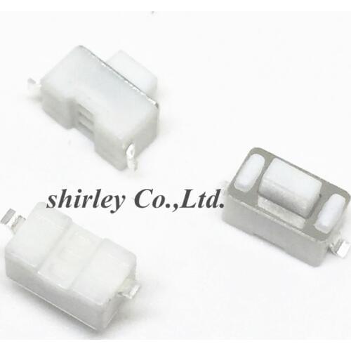 1000Pcs/lot SMD 2 Pins 3mm*6mm*4.3mm Snap-in Micro Push Button Tactile Tact Momentary Electronic Switch 3X6X4.3H