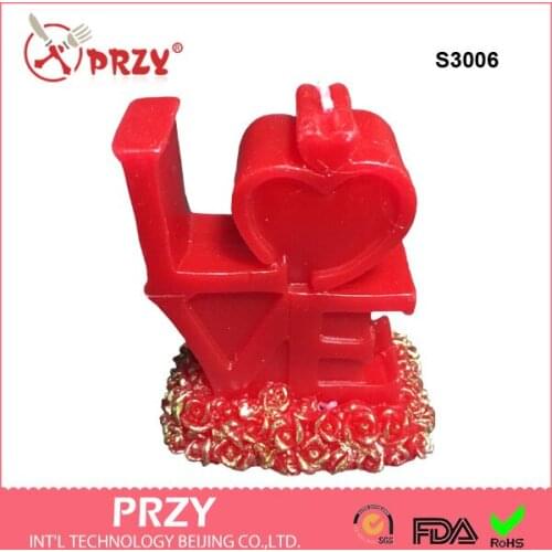 3D Silicone Soap/candle Mold -wedding Cake Mold Heart Love Silicone Soap Mold Handmade Moulds Silicone Rubber PRZY Eco-friendly