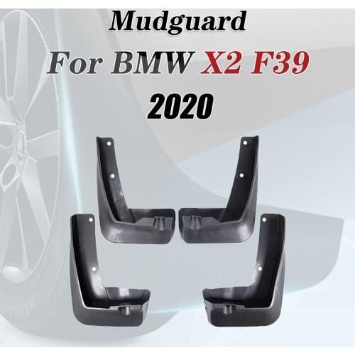 4 PCS For BMW X2 F39 2020 Front Rear Car Mudguard Fender Mud Guard Flaps Splash Flap Mudguards Accessories