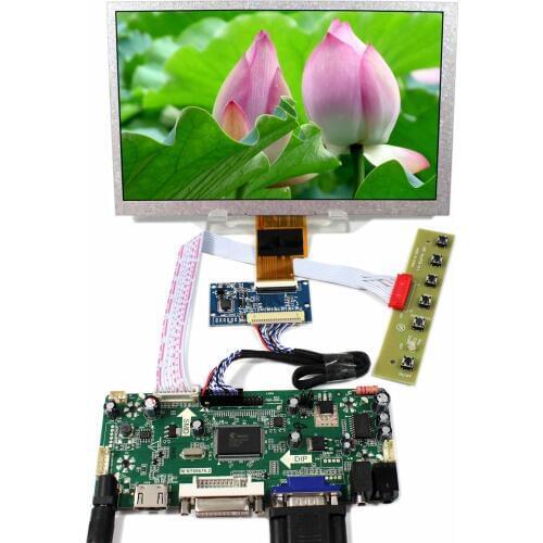 8" 1024X600 ZJ080NA-08A 8inch LCD Screen M.NT68676 HD MI DVI VGA LCD Controller Board