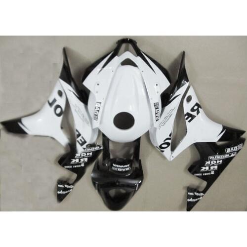 White Black Moto Fairing Kit For Honda CBR600RR CBR600 CBR 600 RR 2007 2008 F5 Fairings Custom Made Motorcycle Injection Molding