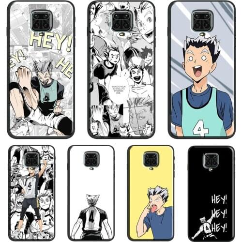 Bokuto Haikyuu Funda For Xiaomi Redmi Note 10 Pro Note 9 Pro Note 8 Pro 7 K40 8T 9S 9A 9C 9T Case Cover