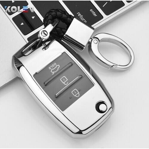 Plating TPU Car Remote Key Case Cover Holder For KIA K2 RIO 3 Sportage 4 K3 Ceed Cerato K4 Picanto K5 Picanto Stinger 2017 2018