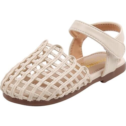 Baby Sandals Girls 2020 New Shoes For 1 2 3 4 5 6year Princess Children Beach Toddler Shoes Kids Summer Fashion Cut-Outs Sandals