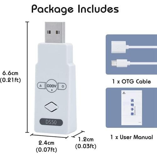 Coov DS50 for PS5 Controller to for PS4/Nintend Switch/PC Adapter Multi Player Games Easily on for PS4 and for Switch Consoles