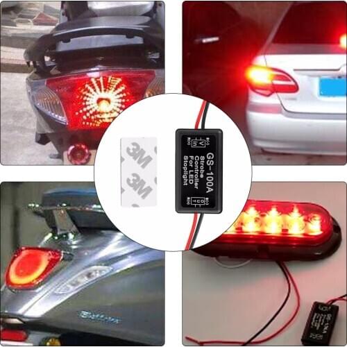 Intelligent Flasher Module For Smart LED Brake Light Tail Stop Light Motorcycle Supplies