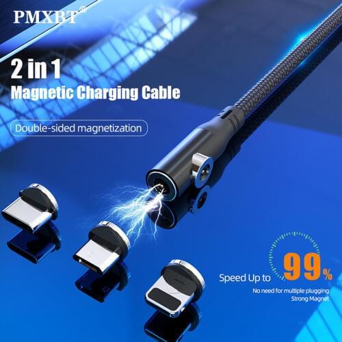 Magnetic Cable Fast Charging Type C Micro USB Cable For iPhone 11 Pro Max XS Huawei Xiaomi Mobile Phone Charge Magnet USB C Cord