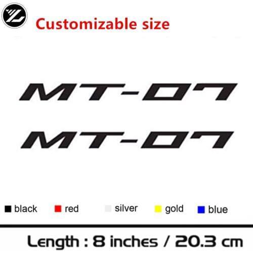 Motorcycle sticker moto gp body model sticker helmet wind sticker personality Fuel tank sticker for YAMAHA MT07 MT 07