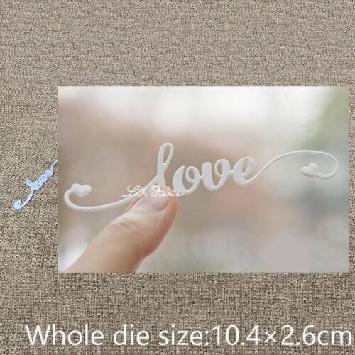 New Design Craft Metal die cuts Cutting Die heart love lacines decoration scrapbooking Album Paper Card Craft Embossing die cuts