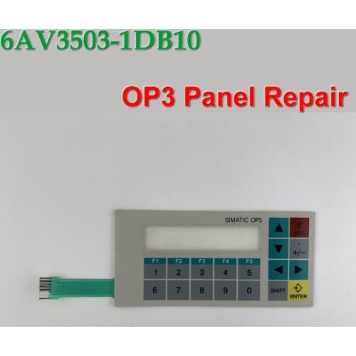 OP3,6AV3 503-1DB10,6AV3503-1DB10 Membrane keypad for HMI Panel repair~do it yourself,New & Have in stock