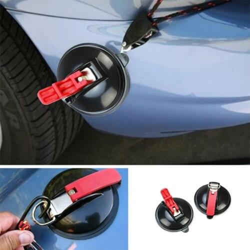 Car Tent Suction Cup Camping Side Awning Anchor Portable Mount Tent Sucker for Outdoor with 2pcs Hooks