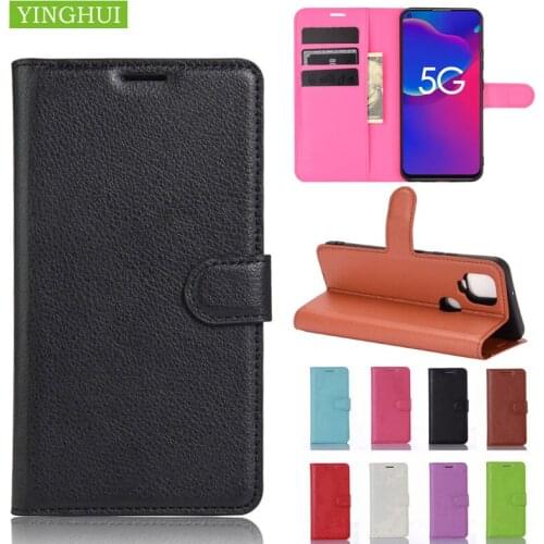 Luxury Flip Leather Silicone Magnetic Phone Case For ZTE Blade L210 V2020 Axon 11 SE 5G Litchi Texture Protect Cover Wallet Bag